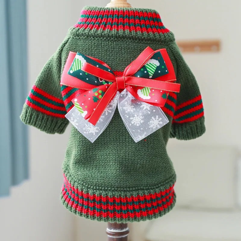 Pull de Noël pour chien | Tricot de Noël pour chien