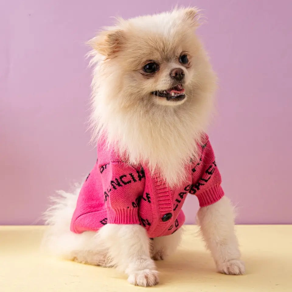 Pawlenciaca Soft Dog Cardigan | Cozy Everyday Dog Sweater