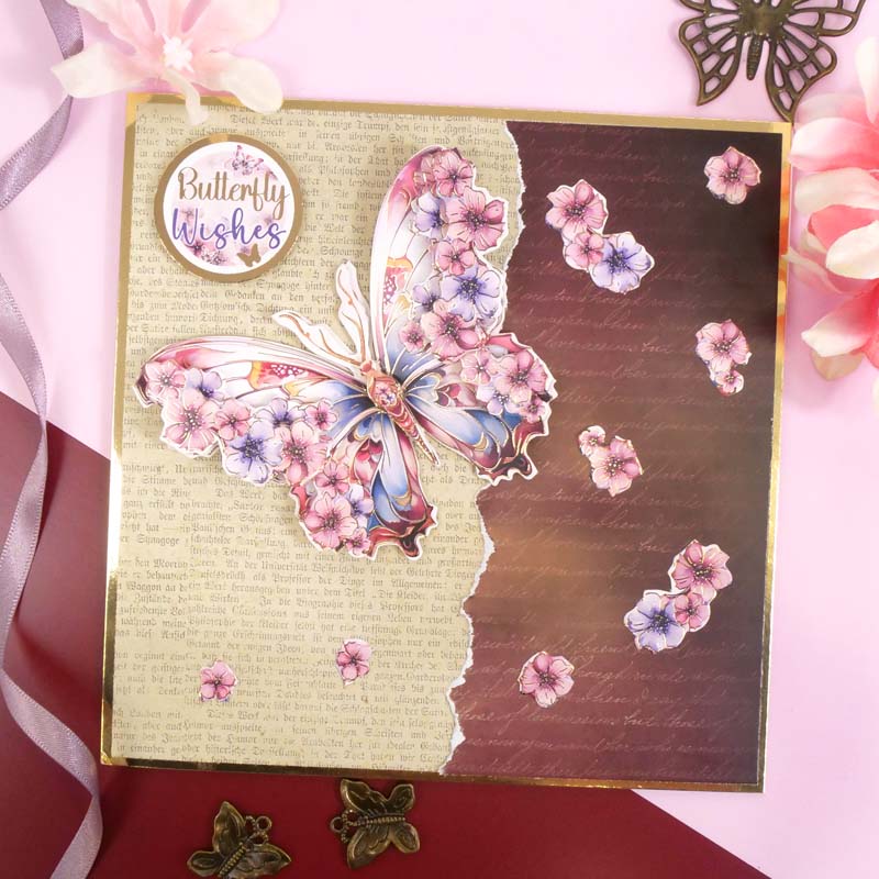 Feuille de Découpage Beauté Bijoutée