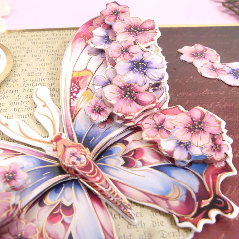 Feuille de Découpage Beauté Bijoutée