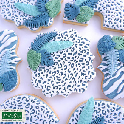 Moule en silicone imprimé léopard