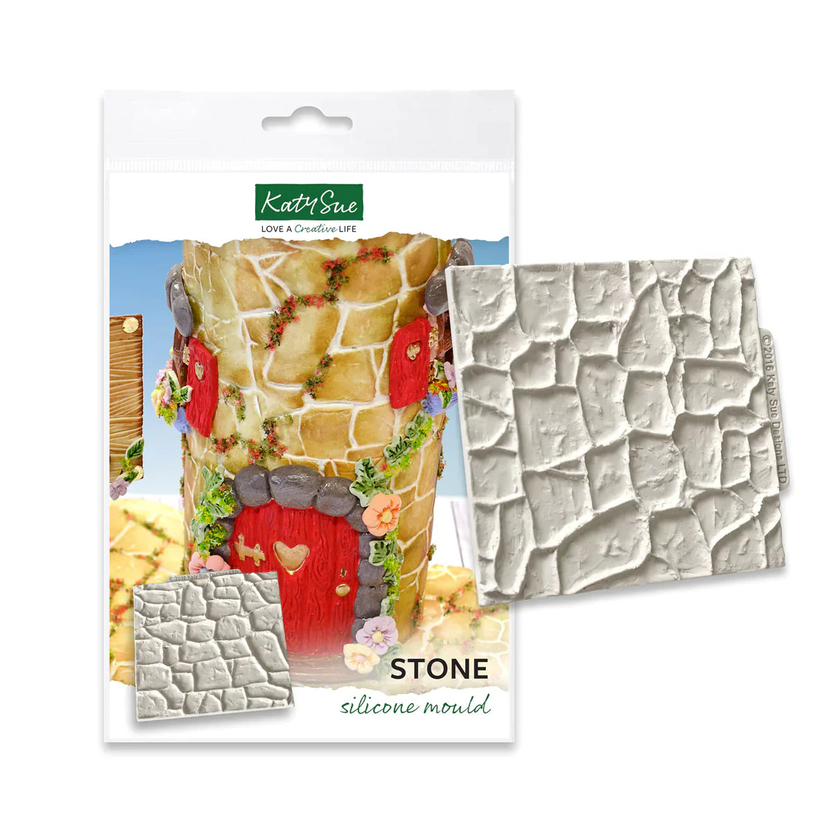 Moule en silicone motif pierre