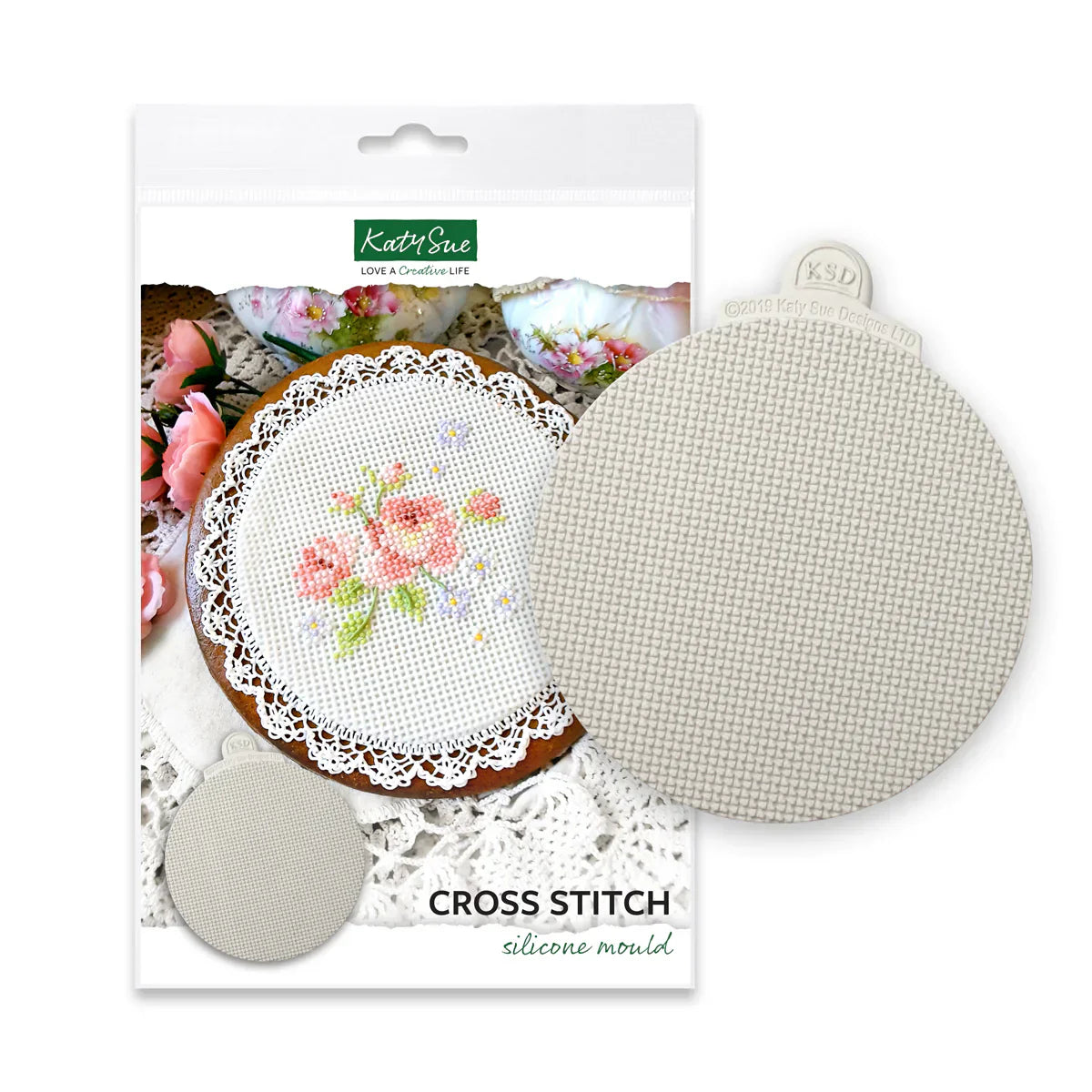 Cross Stitch Silicone Mould