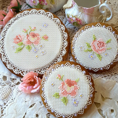 Cross Stitch Silicone Mould