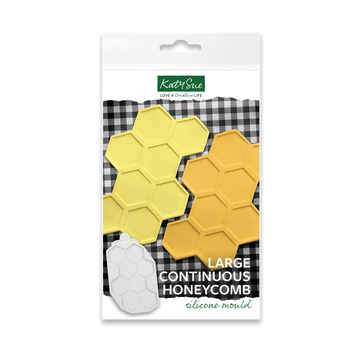 Large Continuous Honeycomb Silicone Mould