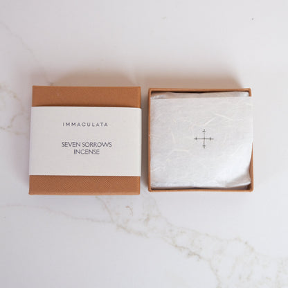 SEVEN SORROWS - ATHONITE INCENSE - FRANKINCENSE AND MYRRH