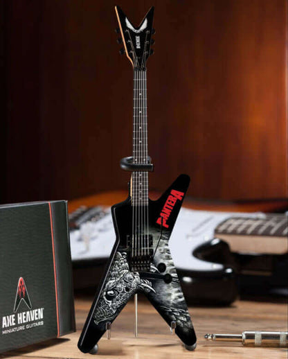 Guitare miniature Dimebag Darrell Pantera Black & White Southern Trendkill ML