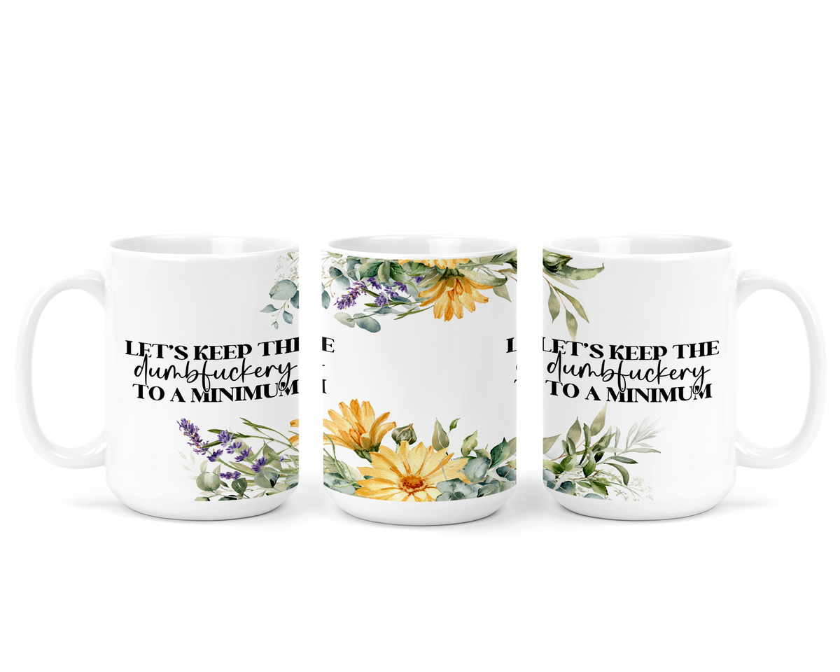 Mug en céramique « Idioties »