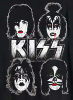 T-shirt noir KISS Dynasty Couverture