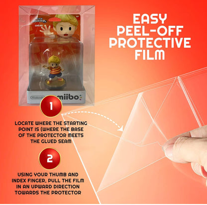 Étui de protection Amiibo grand format standard - Lot de 10