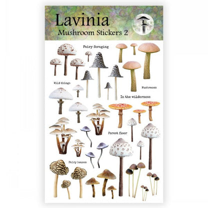 Lavinia Stamps - Autocollants Champignons 2