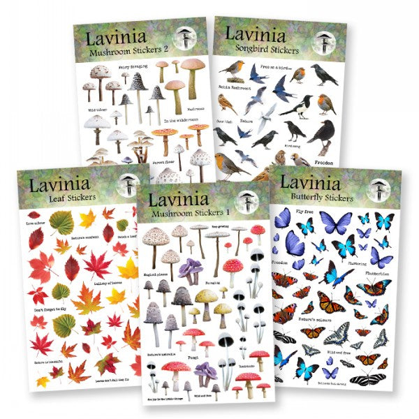 Lavinia Stamps - Autocollants Champignons 2