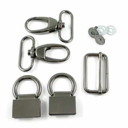 Emmaline Bags - Double Flip Shoulder Bag Hardware Set - 1.5"