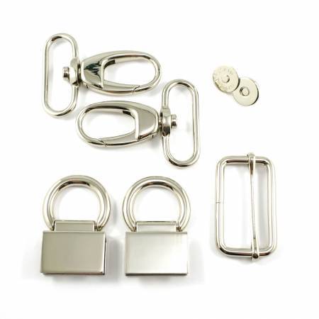 Emmaline Bags - Double Flip Shoulder Bag Hardware Set - 1.5"