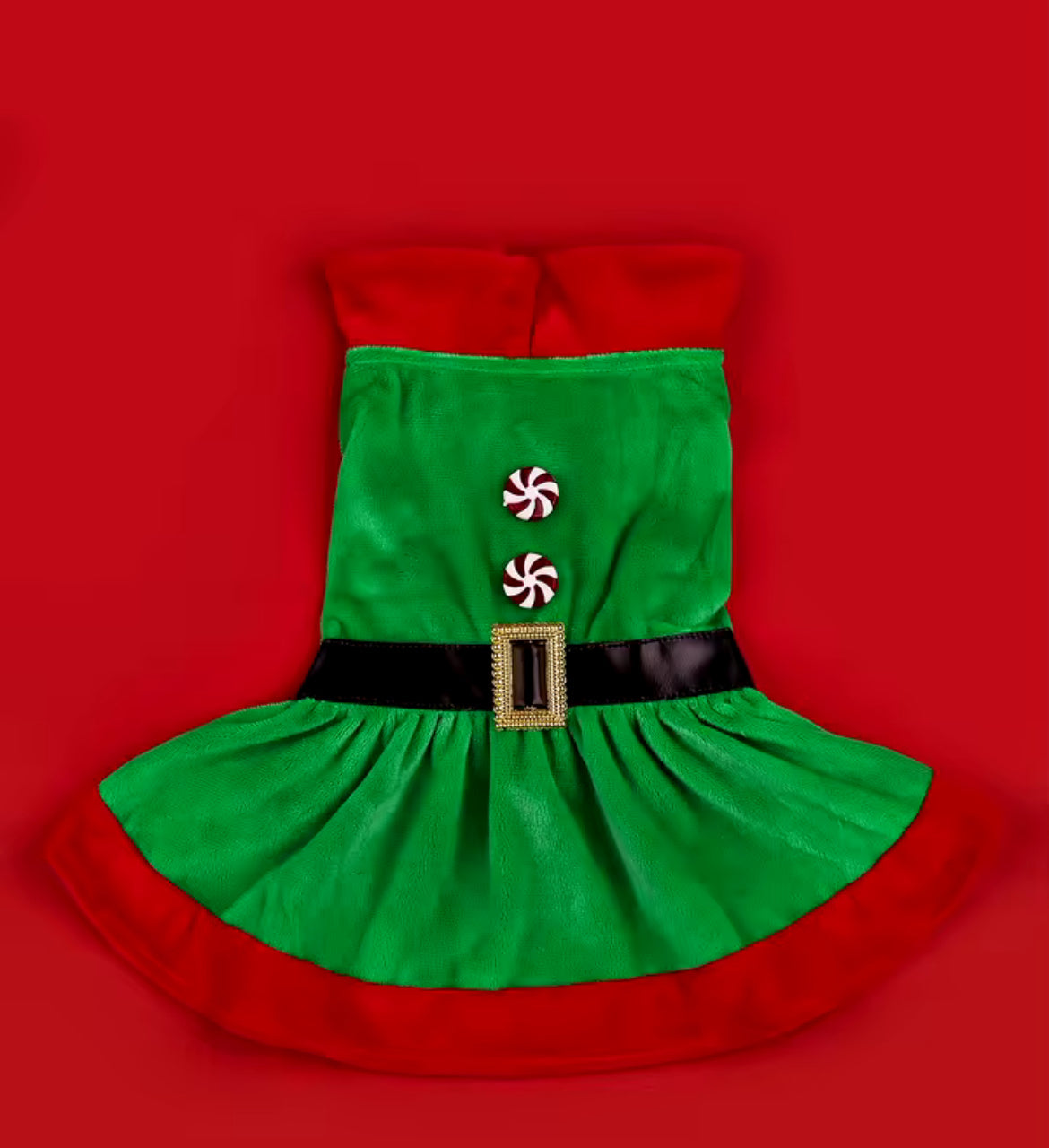 Robe de Noël pour chien – Robe de fête festive pour chiens