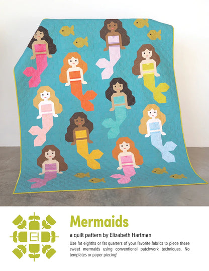 Mermaids Quilt Pattern - Elizabeth Hartman - EH082