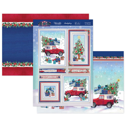 Driving Home For Christmas Luxury Topper Set