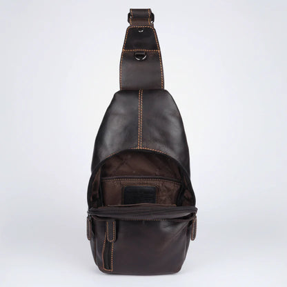 Greenwood Leather Crossbody Chest Bag