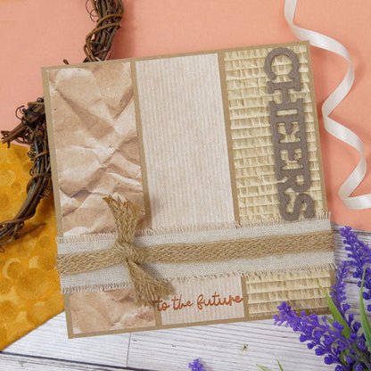 Bloc de papier Hunkydory Essential Selection - Kraft