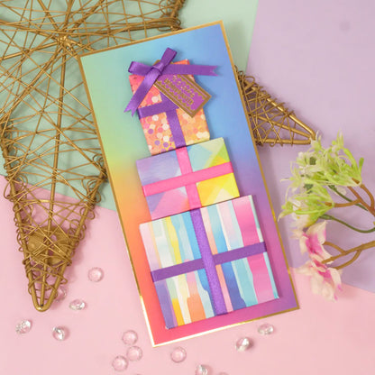 Bloc de papier Hunkydory Essential Selection - Arc-en-ciel