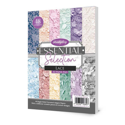 Bloc de papier Hunkydory Essential Selection - Dentelle