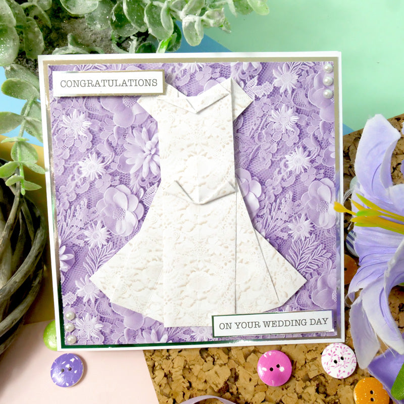Bloc de papier Hunkydory Essential Selection - Dentelle
