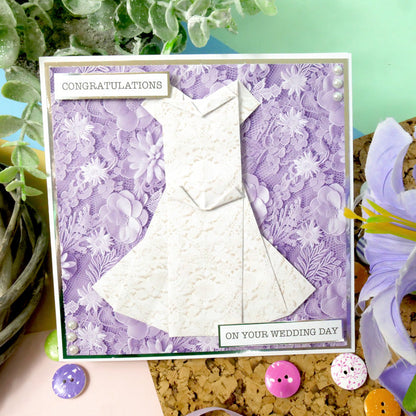 Bloc de papier Hunkydory Essential Selection - Dentelle
