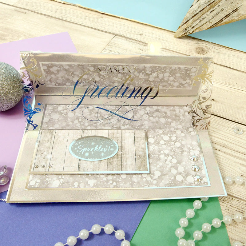 Bloc de papier Hunkydory Essential Selection - Blancs d'hiver