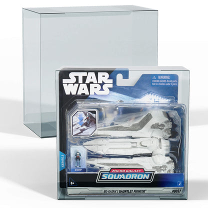 Protections EVORETRO PET pour chasseurs Micro Galaxy Squadron Star Wars (0,40 mm, paquet de 10)