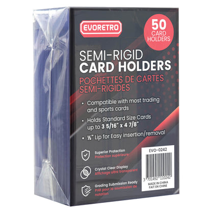 Portes-cartes semi-rigides EVORETRO – Gradation 3 5/16” × 4 7/8”