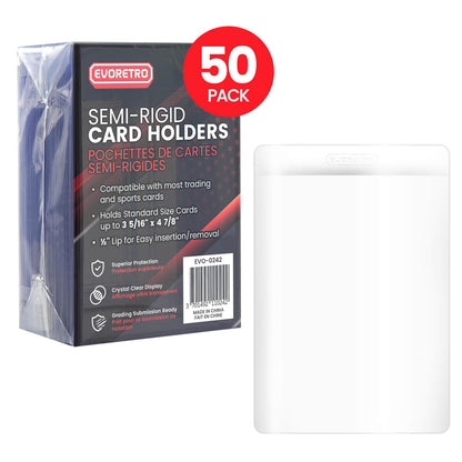 Portes-cartes semi-rigides EVORETRO – Gradation 3 5/16” × 4 7/8”