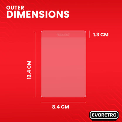 Portes-cartes semi-rigides EVORETRO – Gradation 3 5/16” × 4 7/8”