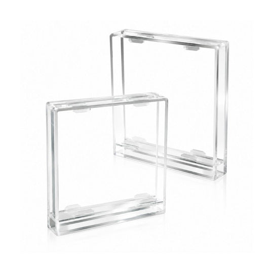EVORETRO Acrylic Protector for PS1 Single-CD Slim Jewel Cases – Pack of 2