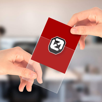 Protège-cartes grand format – Convient aux cartes épaisses jusqu'à 180pt (Paquet de 100)