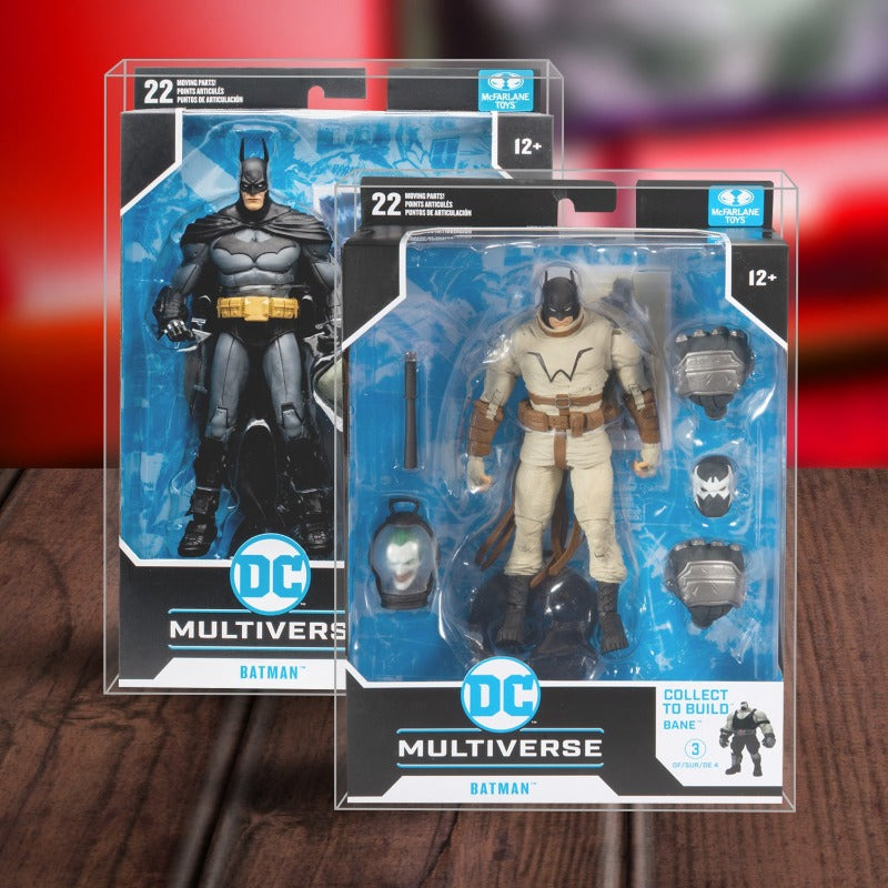 DC Multiverse McFarlane Toys 7" EVORETRO PET Étui pour figurine articulée - Lot de 10