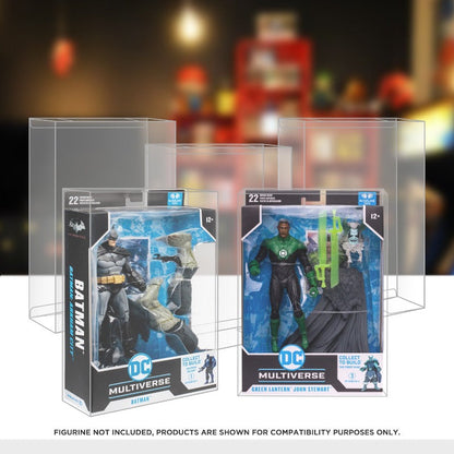 DC Multiverse McFarlane Toys 7" EVORETRO PET Étui pour figurine articulée - Lot de 10