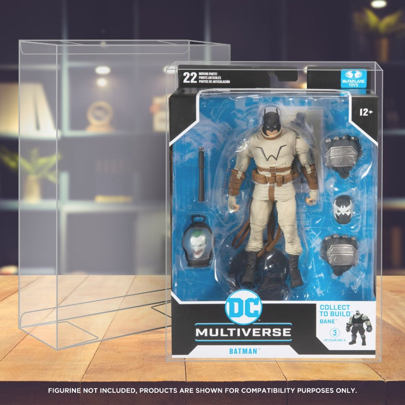DC Multiverse McFarlane Toys 7" EVORETRO PET Étui pour figurine articulée - Lot de 10