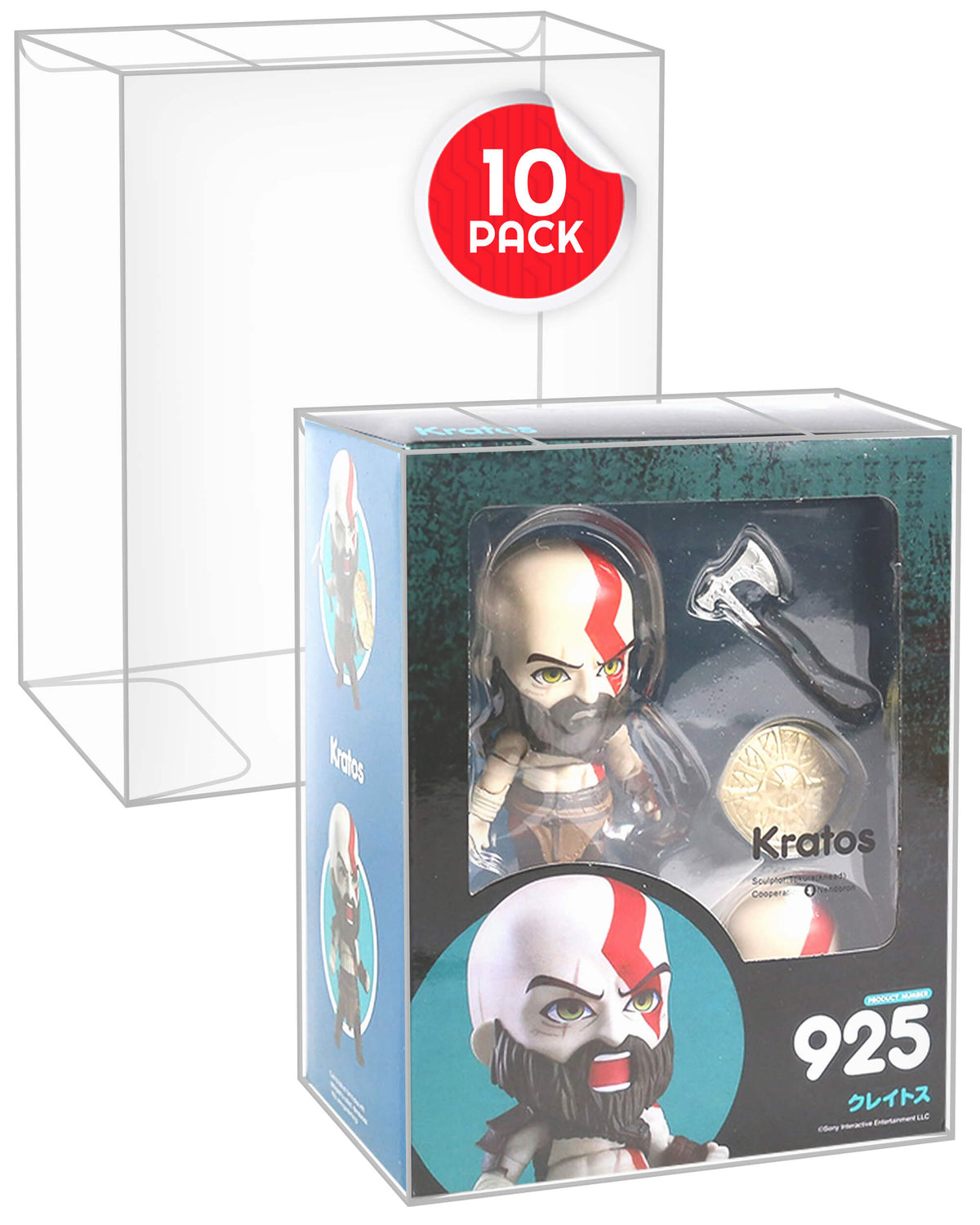 Étui de protection EVORETRO pour figurines Nendoroid, en PET sans acide