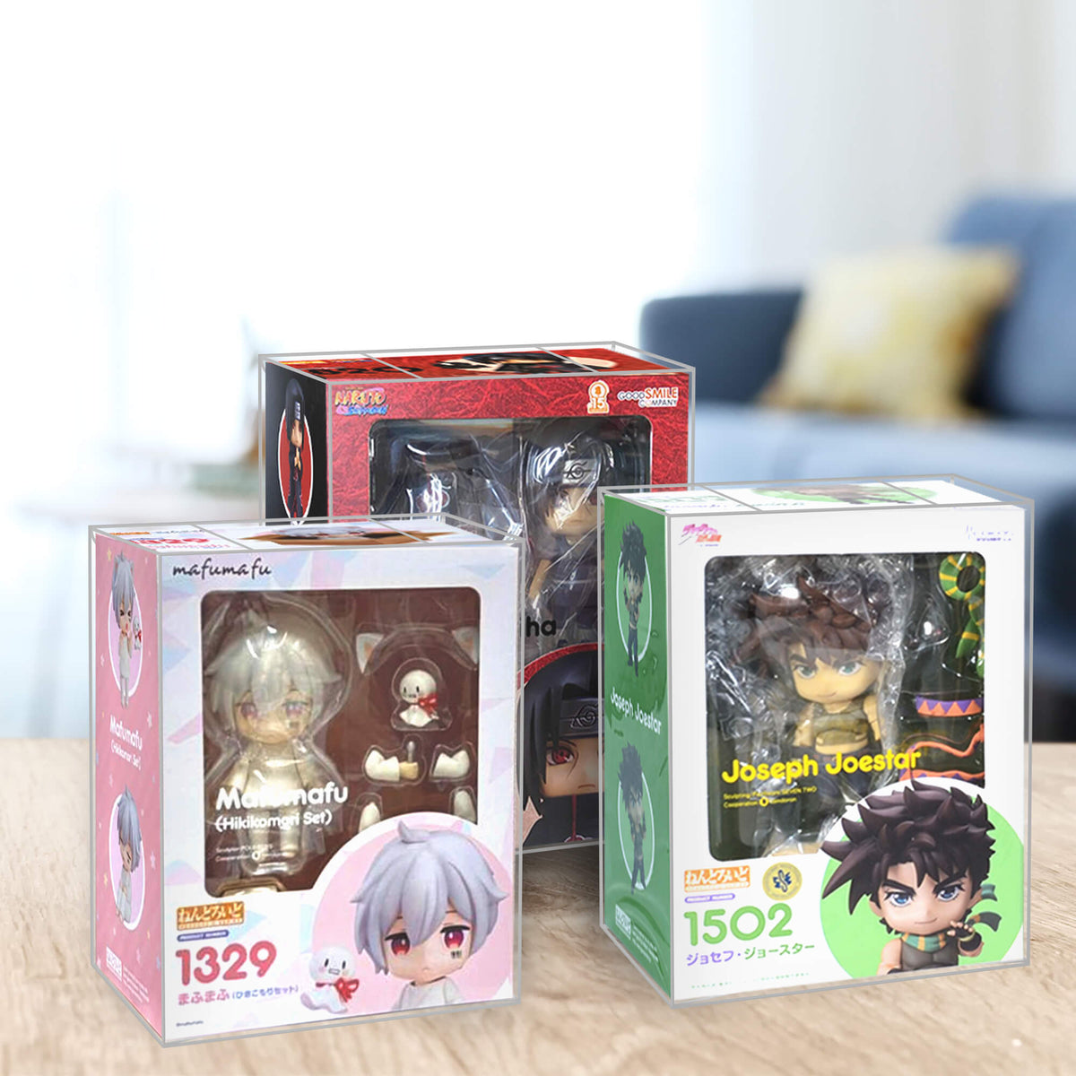 Étui de protection EVORETRO pour figurines Nendoroid, en PET sans acide