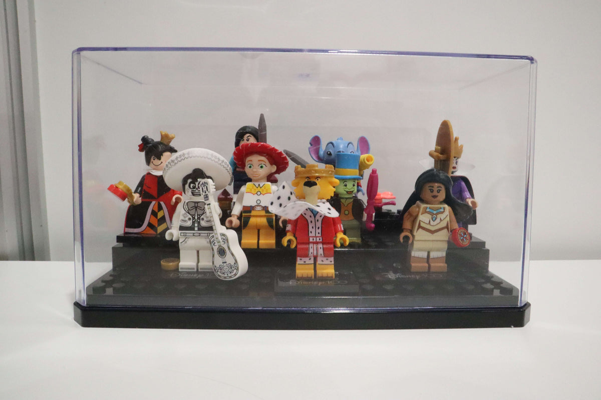 Boîte de présentation EVORETRO pour mini-figurines Lego
