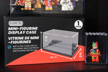 Boîte de présentation EVORETRO pour mini-figurines Lego