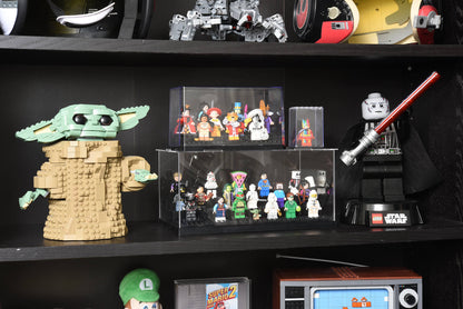 Boîte de présentation EVORETRO pour mini-figurines Lego
