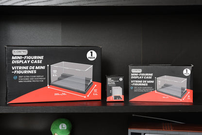 Boîte de présentation EVORETRO pour mini-figurines Lego