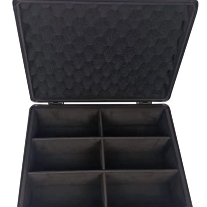 EVORETRO Toploader Card Storage Box for 140 Magnetic Case & 600 Toploader Combination Lock