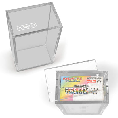 Japanese Small Booster Box EVORETRO Acrylic Case Magnetic Display