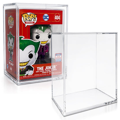 EVORETRO Acrylic Case Display for Standard size 4" Funko Pop Pack of 1