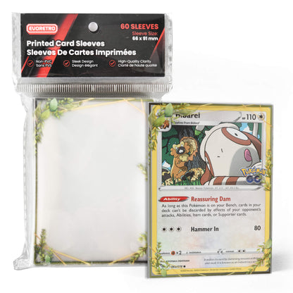 EVORETRO Printed TCG Card Sleeves – Themed Designs for Pokémon, MTG & More