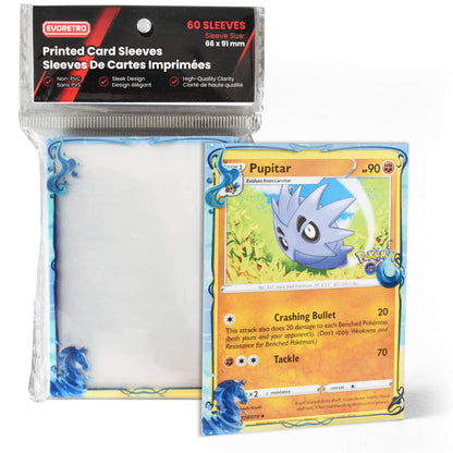 EVORETRO Printed TCG Card Sleeves – Themed Designs for Pokémon, MTG & More