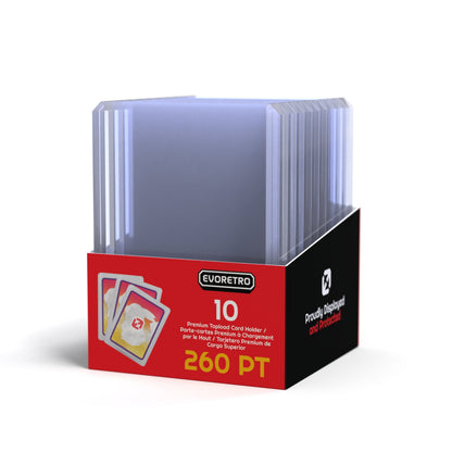 Top Loaders pour Cartes Sportives EVORETRO Protections 260 PT