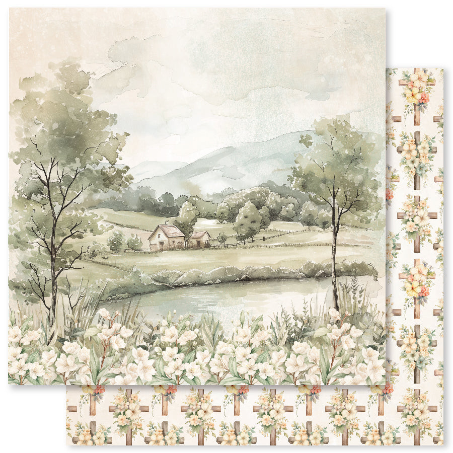 Collection de papiers 30x30 Souvenirs de Pâques 33969